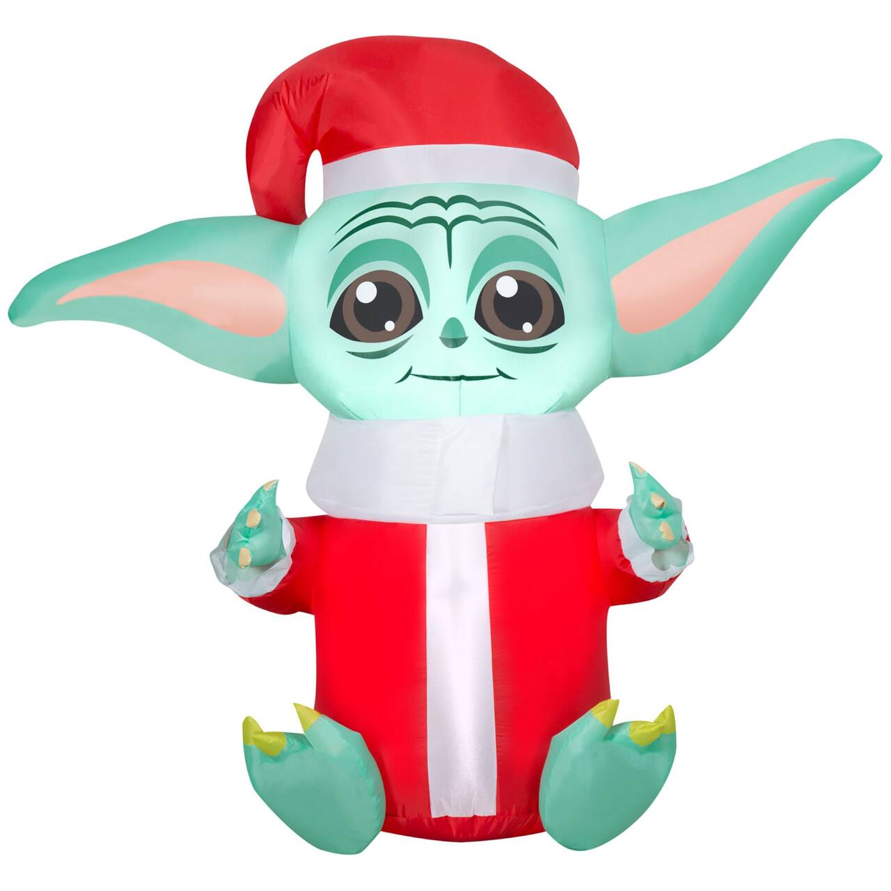 Airblown® 5ft. Christmas Inflatable Grogu™ in Santa Suit